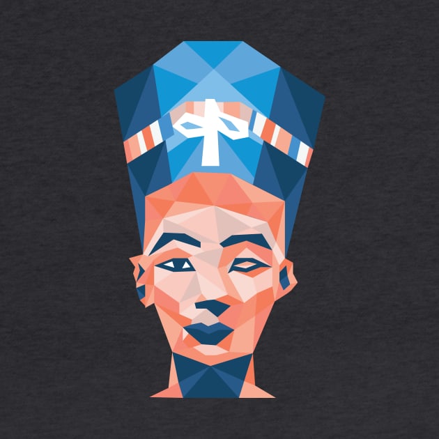 Geometric Nefertiti by COLeRIC